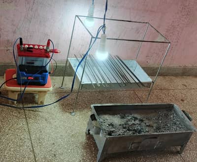 Tikka boti full setup battery+ charger+ stain+hangiti + light