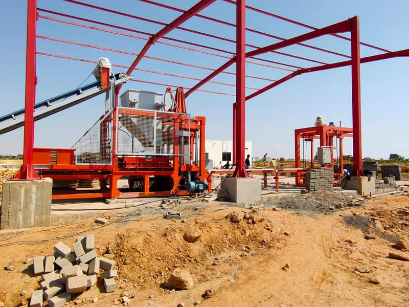 Paver Tile Making Machine | Block Making Machine | Tuff Tile Machine 16