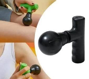 T  Manual Handheld Mini Massage Gun – Portable Deep Tissue Muscle Massager Roller for Neck, Shoulder, Back, Arms, Legs, Trigger Point Pain Relief, Body Relaxation & Health Care Tool