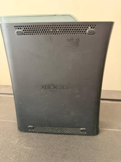 Xbox 360 with 2 controller black colour