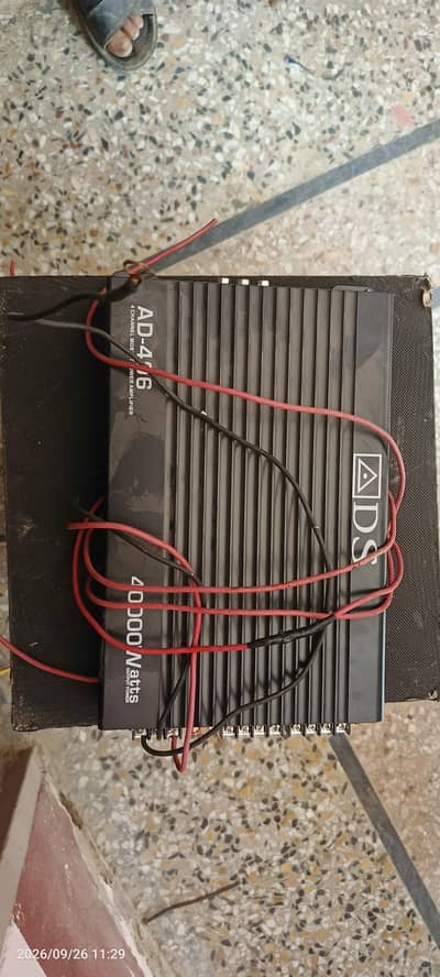 amplifiers and boofer