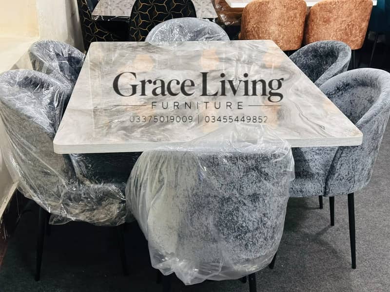 6 Chair Dining Table 2