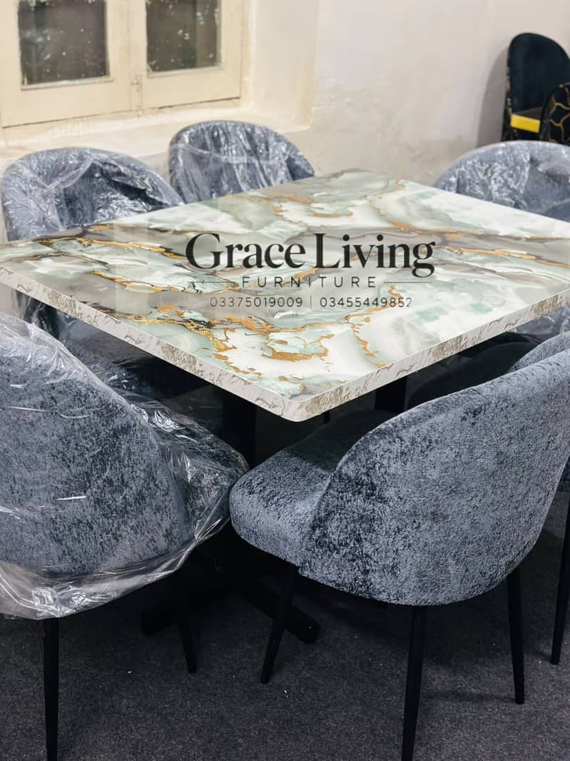 6 Chair Dining Table 3