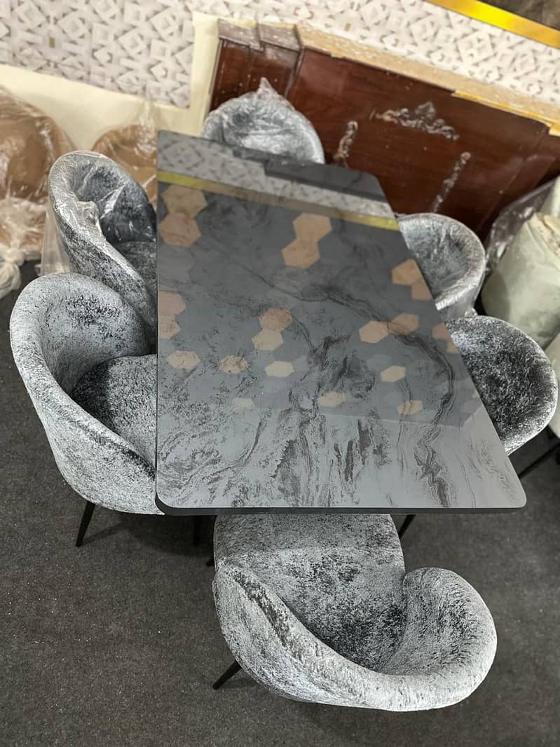 6 Chair Dining Table 4