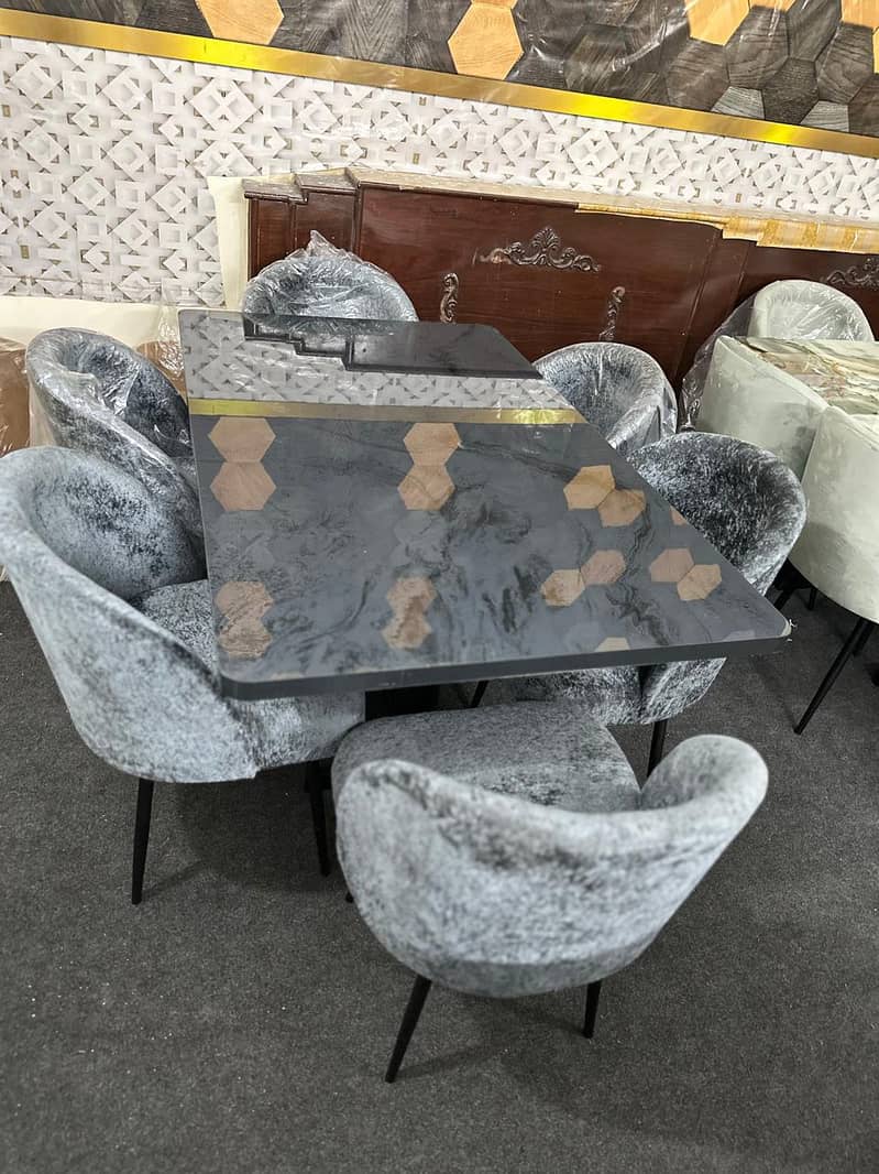 6 Chair Dining Table 6
