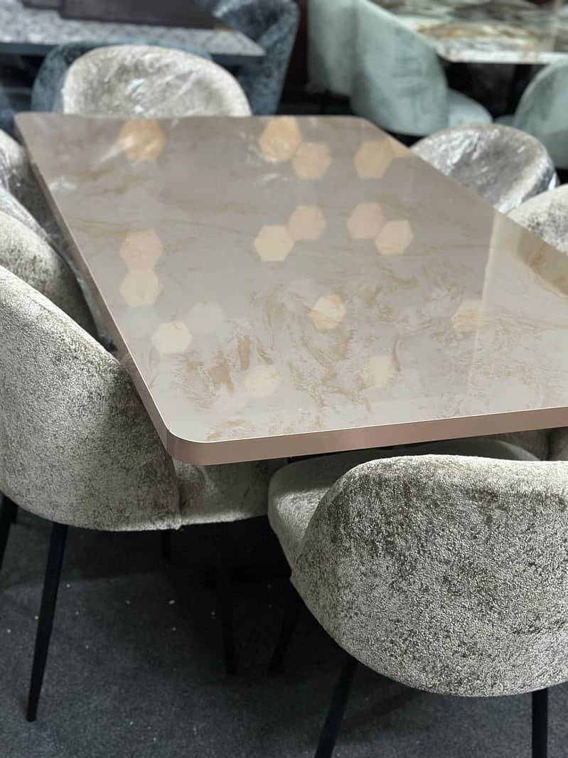 6 Chair Dining Table 12