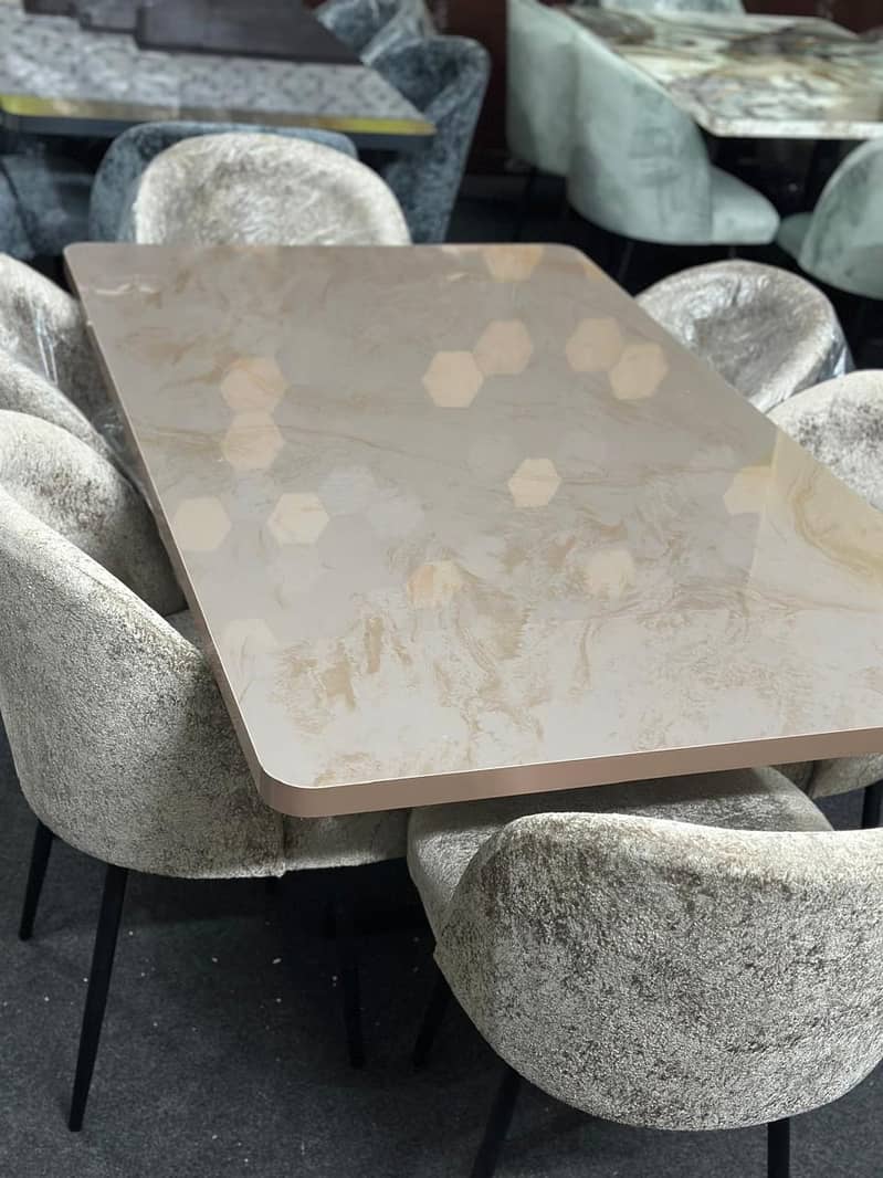 6 Chair Dining Table 13