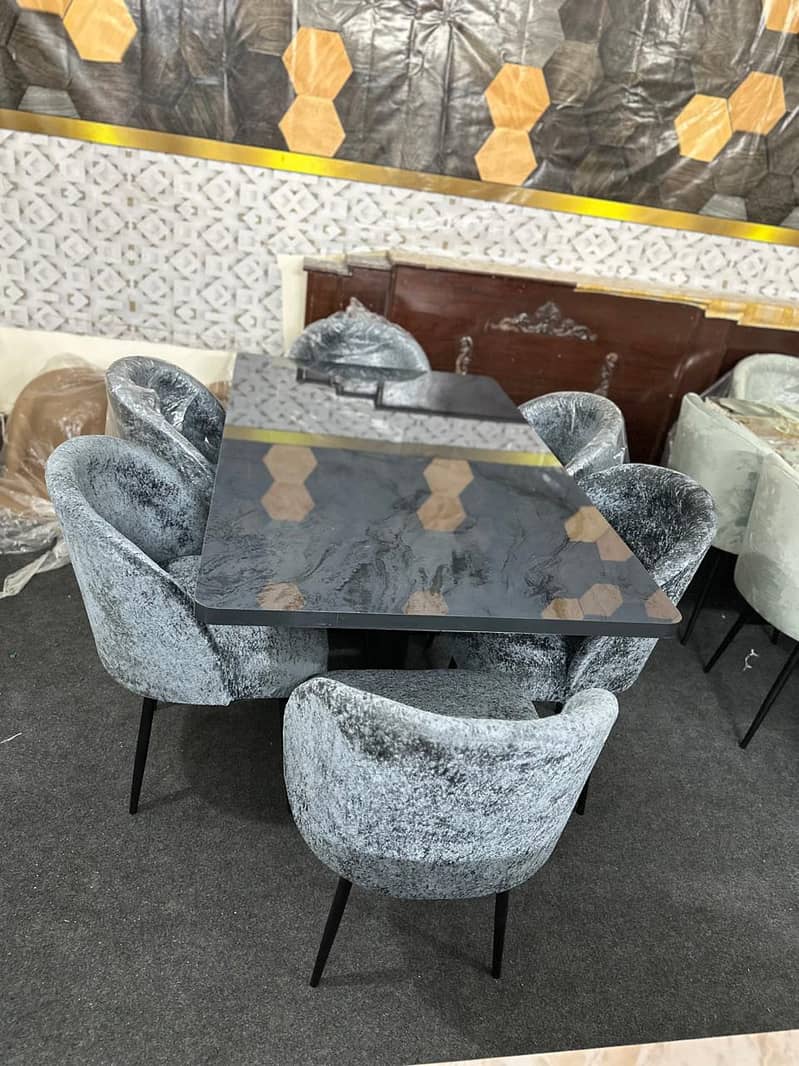 6 Chair Dining Table 14