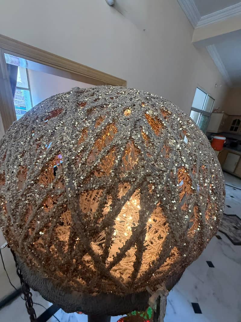 Decorated lamp 1