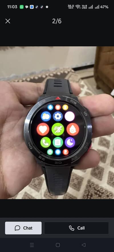 mibro smart watch with box long battery timing