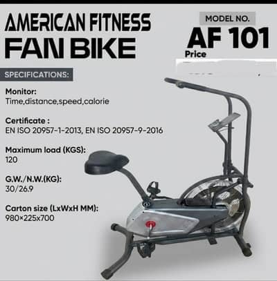 Treadmill Exercise Cycle Elliptical Machine Magnetic Upright spin bike
