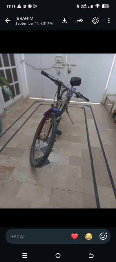 Selling bycycle in good condition