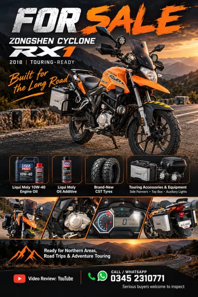 Zongshen RX1 2018