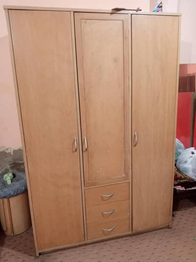 wood wardrobe