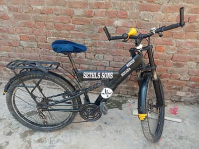 assalamualaikum bicycle for sale mountain shock wali good condition