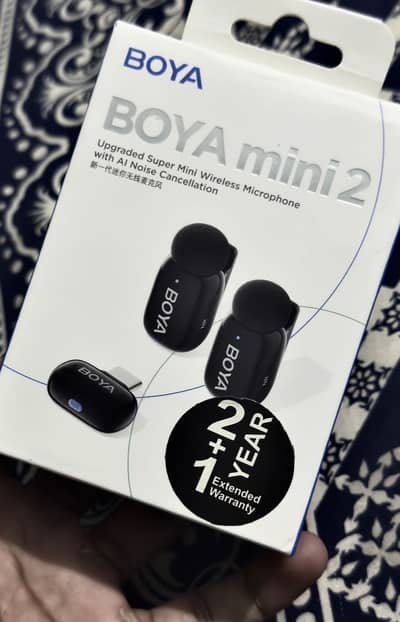 BOYA Mini 2 Wireless Microphone – Type-C – Excellent Condition