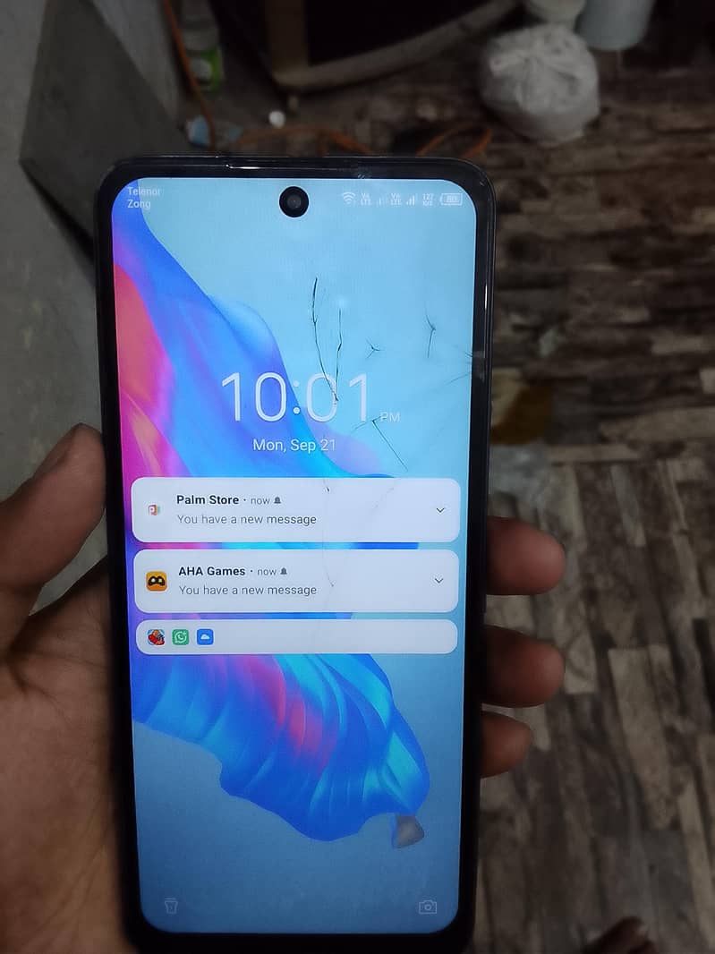 Tecno Camon 18t wid box 6