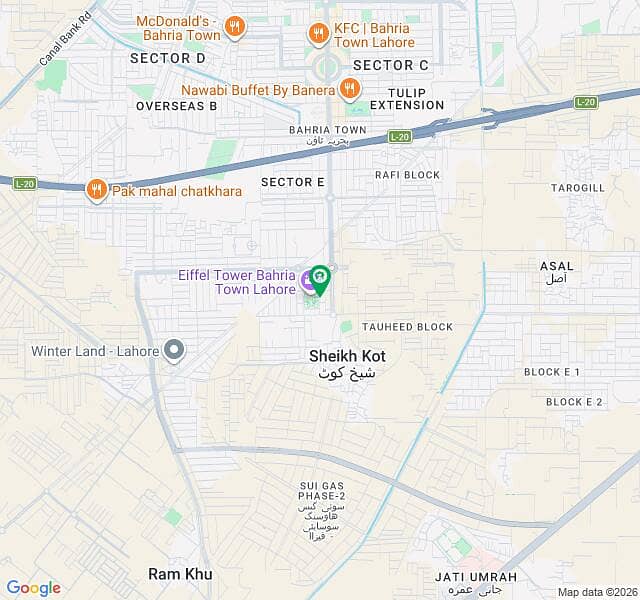6 Marla Residential Plot Corner facing eiffel 0