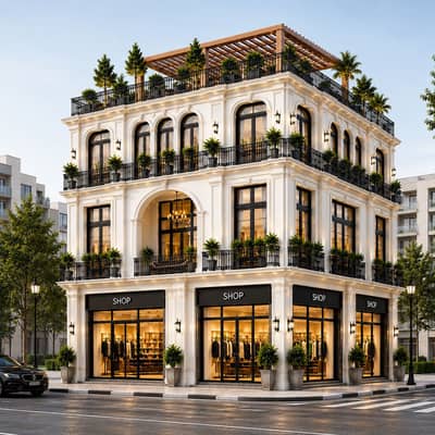 2 Marla Corner Commercial Plot Super City