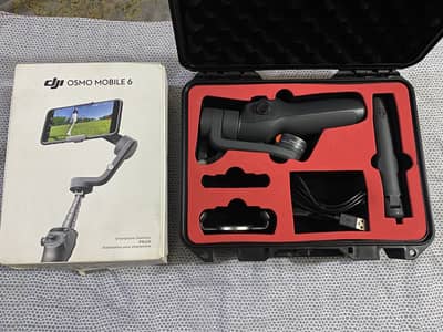 Dji Osmo 6 Mobile Stablizer Gimble Tripod Selfie Stick iPhone Android