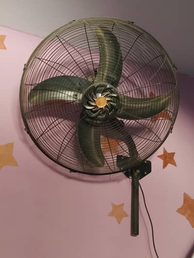 Urgent sell few days used . full bracket fan in very responsible price