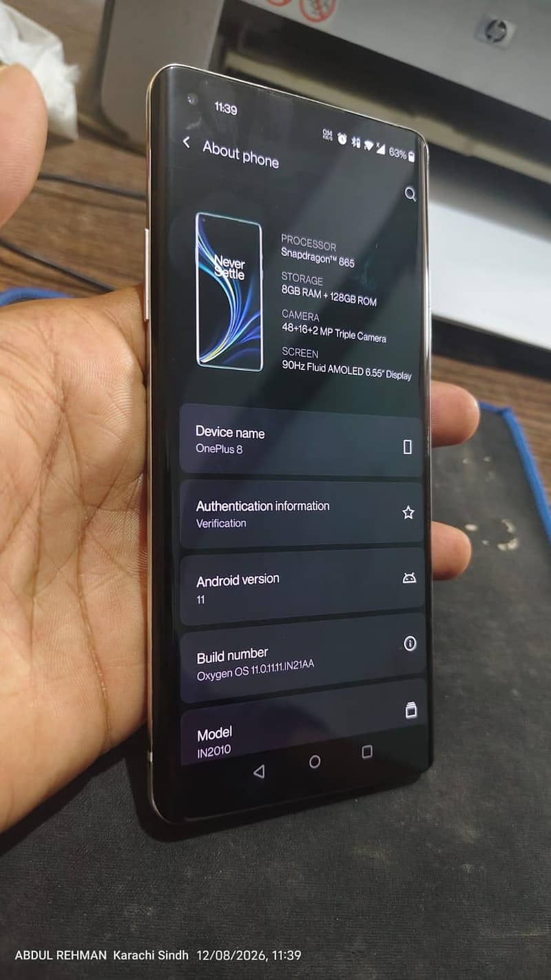 One Plus 8 11
