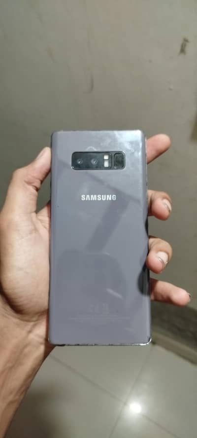 Samsung Mobile Note 8 official pta approved only sale