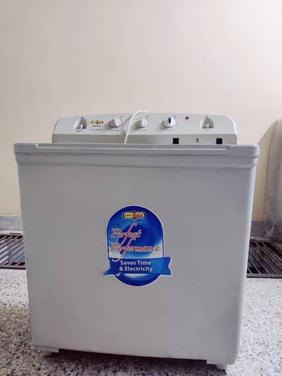 Super asia washing machine and dryer
