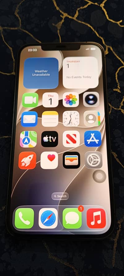 Iphone 12 Pro Max 256GB PTA Official Approved Both Sims.
