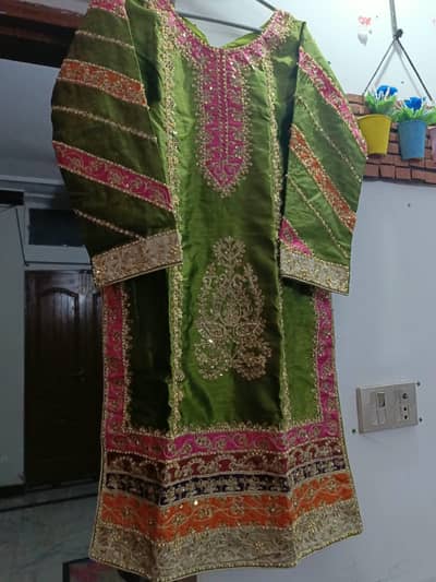 Formal dress/mehndi dress/wedding dress/luxury dress
