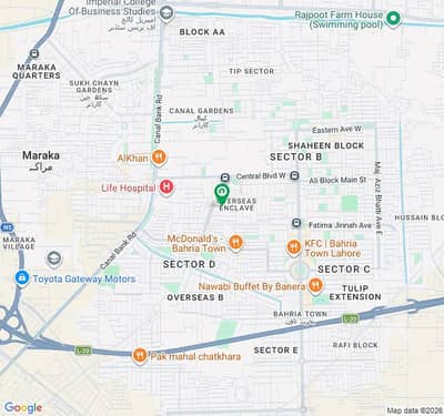 5 MARLA RESIDENTIAL PLOT FOR SALE OVERSEAS BLOCK