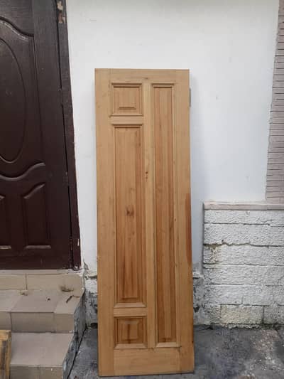Wooden Double Door For Sale – 4 x 6.5 Feet
