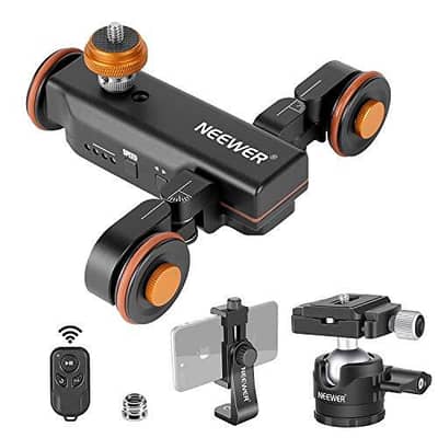 Neewer 3-Wheels Wireless Video Camera Dolly