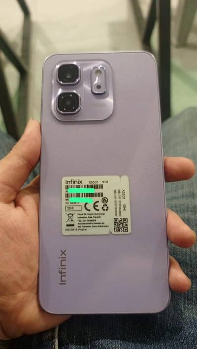 Infinix Hot 50i 6gb 128gb dual sim pta approve no box