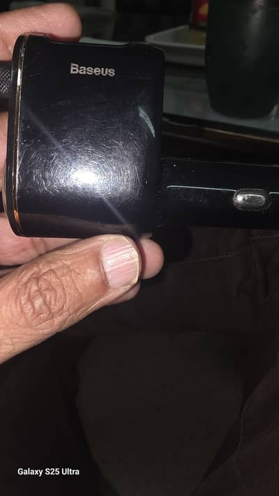 baseus brand car charger usb port