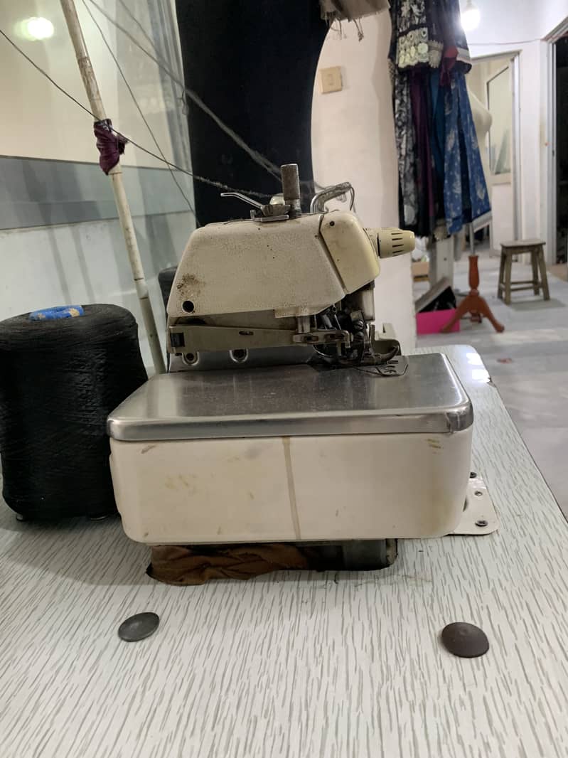 Overlock thread machine 1