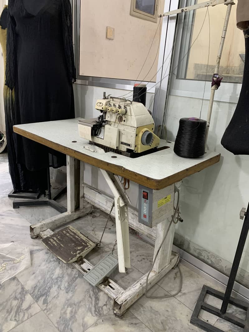 Overlock thread machine 2