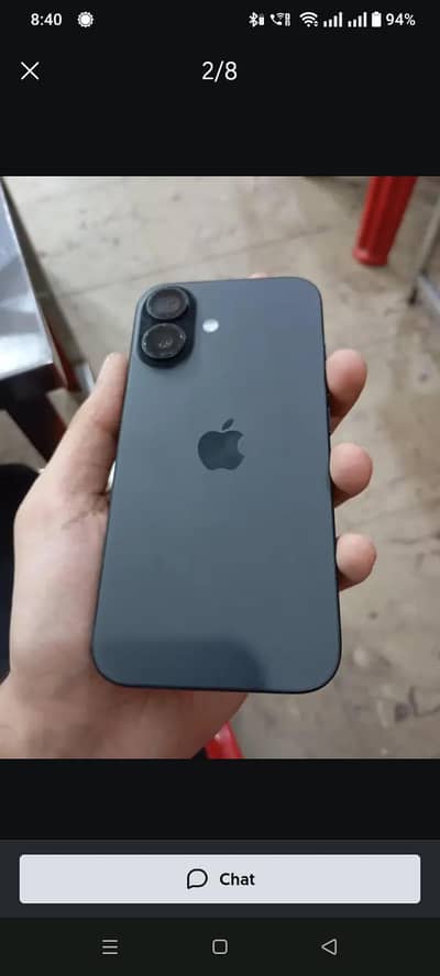 Apple iPhone 16 with only box