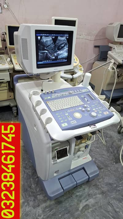 Aloka alpha 5 japanese colour Doppler ultrasound machine