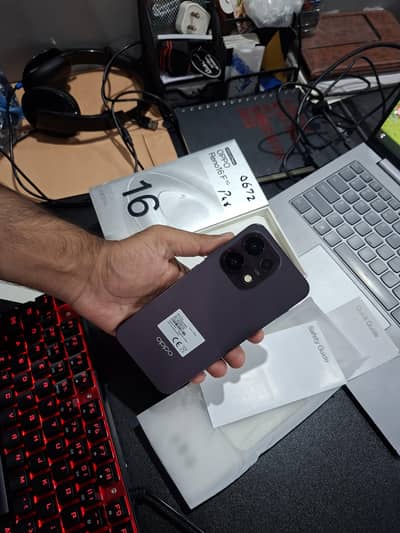 OPPO Reno 16 F 5G only Box Open not used