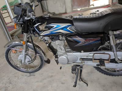 Honda CG 125 Black 2026 Model - Genuine Condition