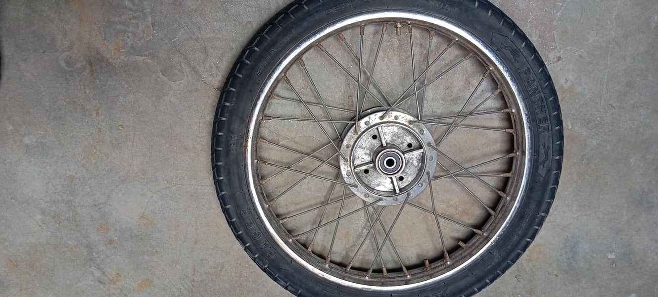 Full set back tyre setup 2