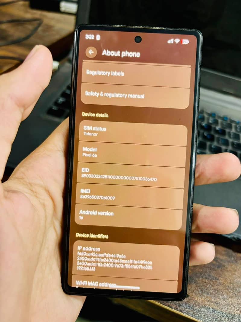 Google Pixel 6a 3