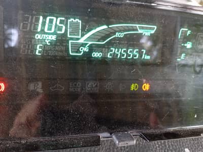 aqua  dash board meter