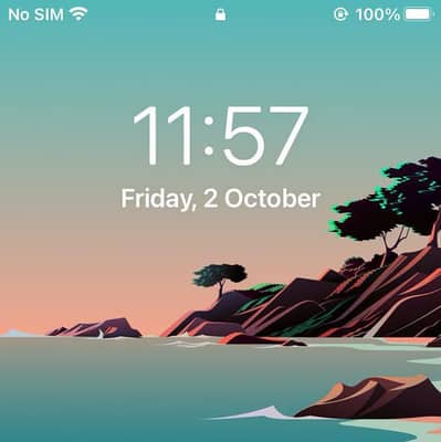Iphone 7 128GB Jet Black Touch I'D Working Battery 100% Bypass .