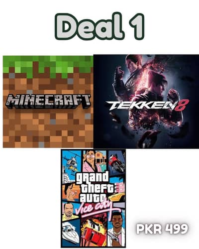 Best Pc Games Collection. (Pack of Three) You Can also Buy onlyone Game