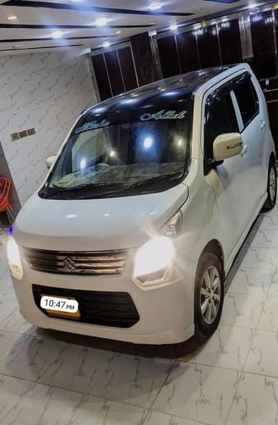Suzuki Japanese WagonR Limited Edition 2014 – Grade 4.5 – Pearl White