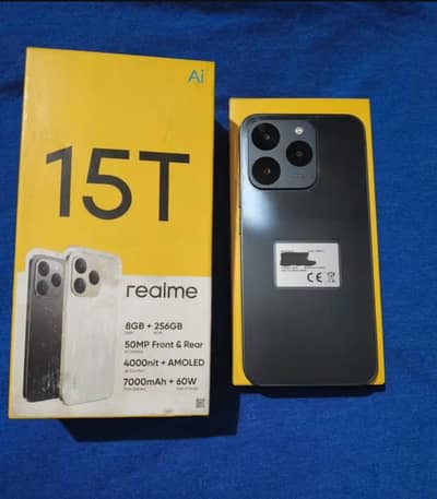 Realme 15T 5g. 8.256 GP full box