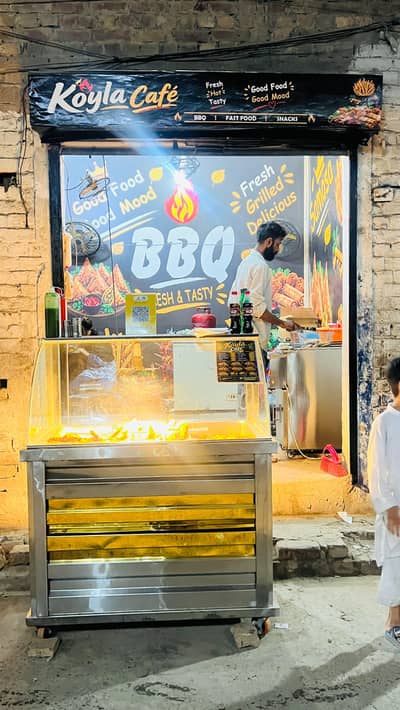 Running Fast food Setup Urgent Sale Infront of School & Academy