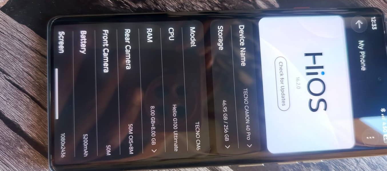 Tecno CAMON 40 Pro 6